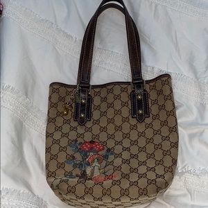 Authentic limited edition Gucci mushroom handbag